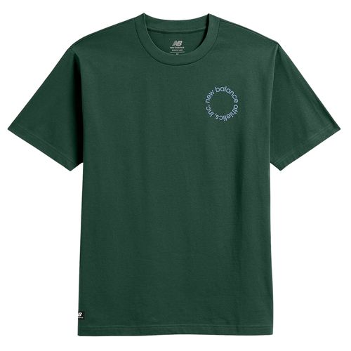 REMERA HOMBRE NEW BALANCE QT CIRCULAR LOGO