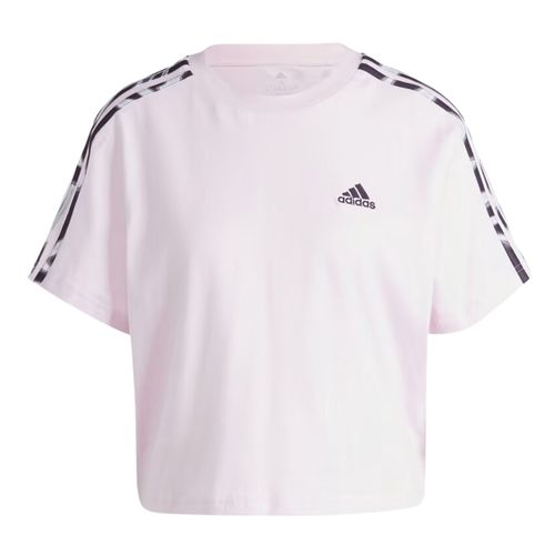 REMERA MUJER ADIDAS  VIBRANT PRINT 3−STRIPES