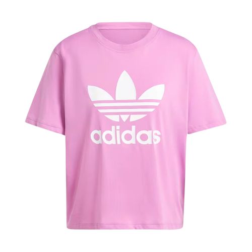 REMERA MUJER ADIDAS ADICOLOR TRIFOLIO BOXY