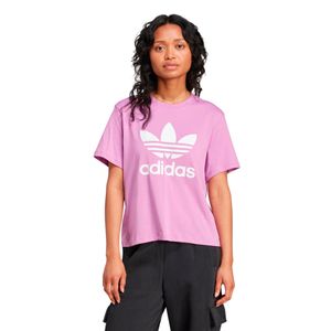 REMERA MUJER ADIDAS ADICOLOR TRIFOLIO BOXY