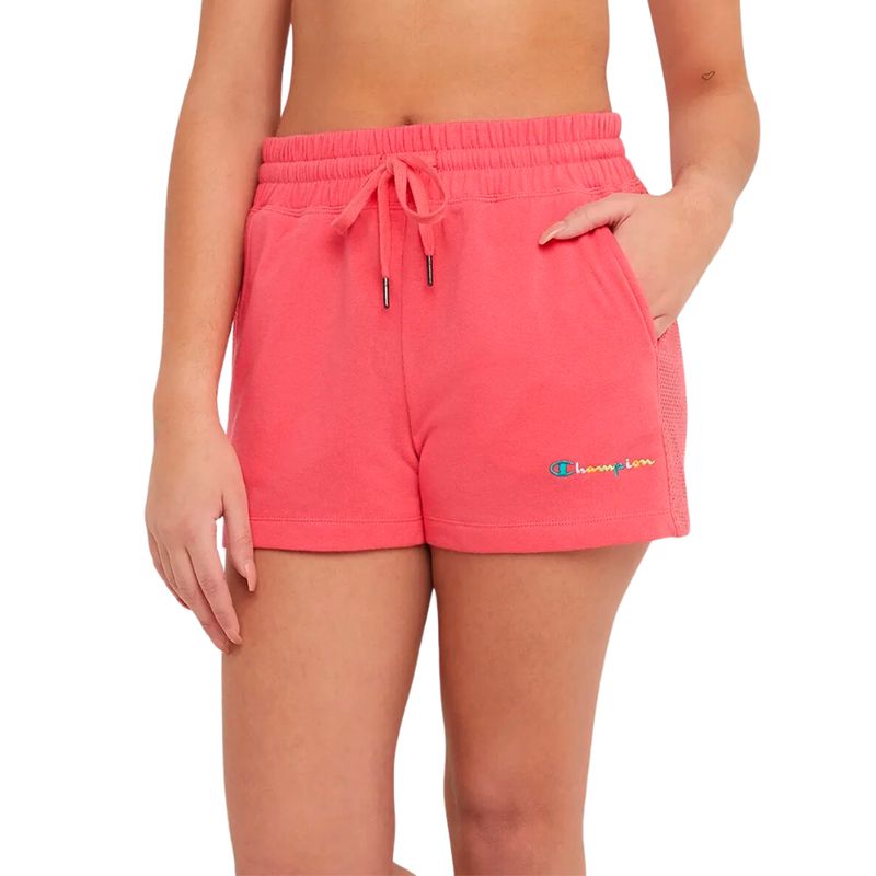 SHORT-MUJER-CHAMPION-CORAL