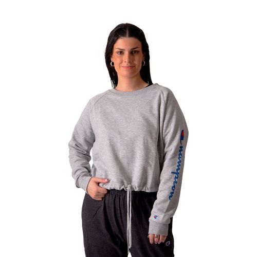 BUZO MUJER CHAMPION CORTO LOGO