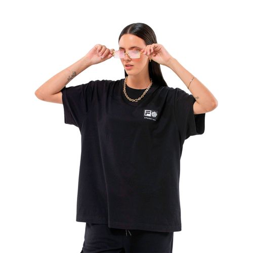 REMERA UNISEX FILA LOLLA BACK NEGRO