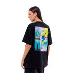 REMERA-UNISEX-FILA-LOLLA-BACK-NEGRO