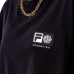 REMERA-UNISEX-FILA-LOLLA-BACK-NEGRO