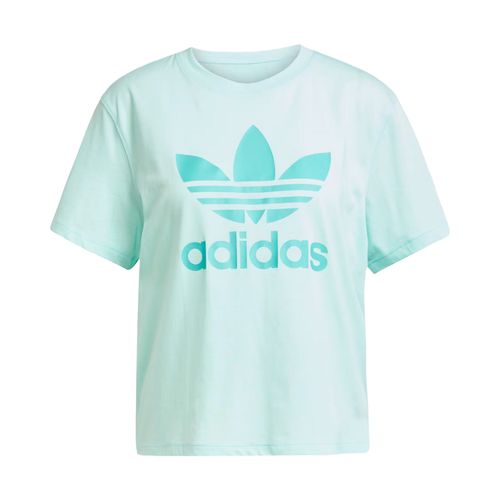 REMERA MUJER ADIDAS ADICOLOR TRIFOLIO BOXY