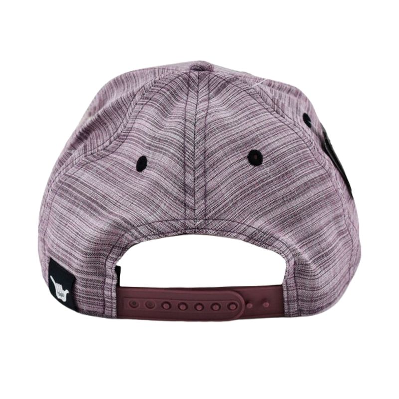 GORRA-UNISEX-HANG-LOOSE-COWELL-SNAP-BORDEAUX