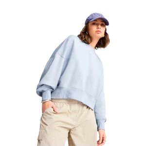 BUZO MUJER PUMA ESSENTIALS OVERSIZED CREW SWEATDHIRT